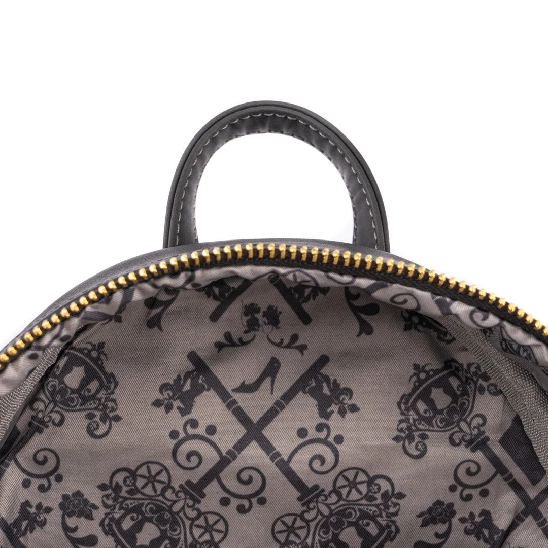 Loungefly Disney Villains Lady Tremaine, Anastasia, And Drizella Mini-Backpack 7 Loungefly Disney Villains Lady Tremaine, Anastasia, And Drizella Mini-Backpack