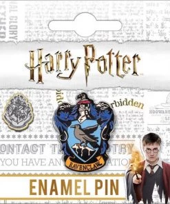 Monogram Harry Potter Ravenclaw Crest Pin Badge