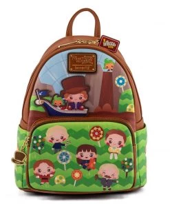 Loungefly Charlie And The Chocolate Factory 50th Anniversary Mini-Backpack