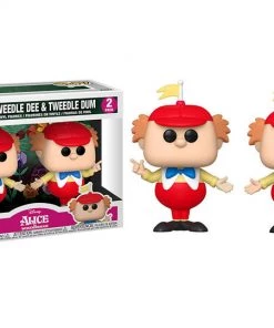 Funko POP Disney: Alice In Wonderland 70th– 2PK Tweedle Dee & Dum Funko Pops!