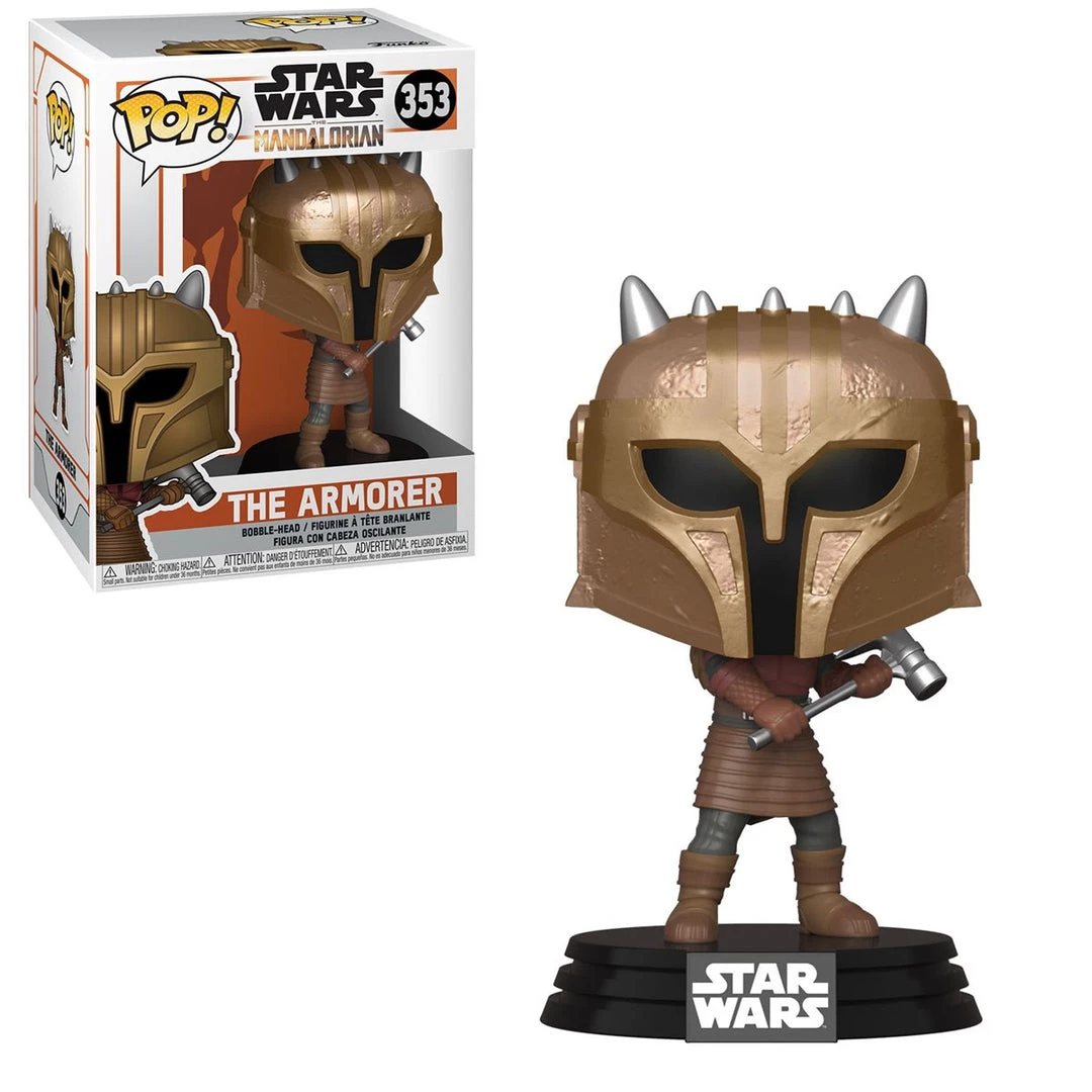 Funko Star Wars: The Mandalorian The Armorer Pop! Vinyl Figure Funko Pops! 3 Funko Star Wars: The Mandalorian The Armorer Pop! Vinyl Figure Funko Pops!