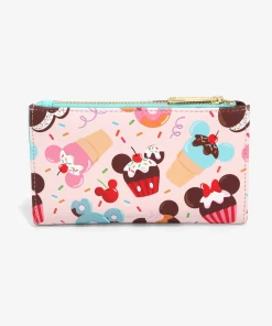 Loungefly Disney Mickey Mouse - Mickey & Minnie Sweets Flap Wallet
