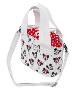 Loungefly Disney Mickey & Minnie Mouse Balloon AOP Handbag