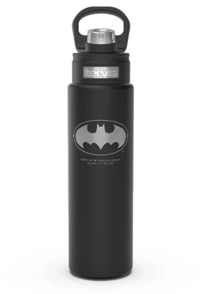 Tervis Batman Logo Stainless Steel Wide Mouth With Deluxe Spout Lid Water Bottle 3 Tervis Batman Logo Stainless Steel Wide Mouth With Deluxe Spout Lid Water Bottle