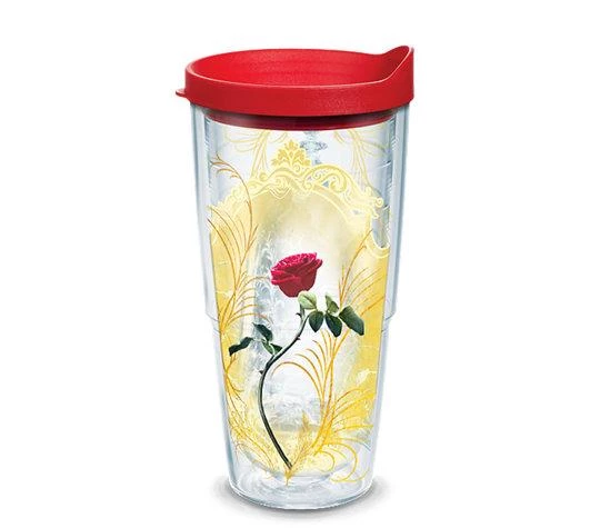 Beauty And The Beast "Enchanted Rose" 24 Oz. Tervis Tumbler Disney 3 Beauty And The Beast "Enchanted Rose" 24 Oz. Tervis Tumbler Disney