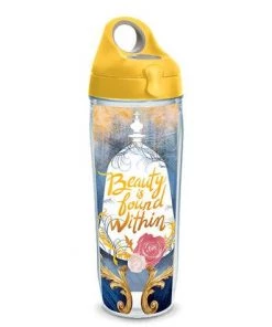 Beauty And The Beast "Beauty Is Found Within" 24 Oz. Tervis Water Bottle Disney