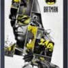 Sign Of The Times Batman Collage 11x17-1.25" Crystex Framed Art