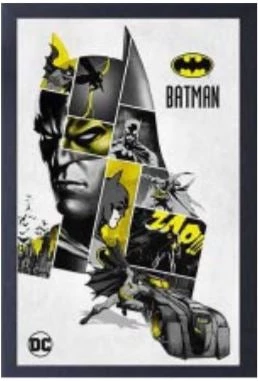 Sign Of The Times Batman Collage 11x17-1.25" Crystex Framed Art 3 Sign Of The Times Batman Collage 11x17-1.25" Crystex Framed Art