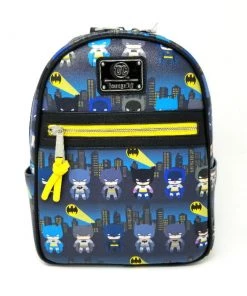 Loungefly - Batman 80th Anniversary All Over Print Chibi Mini Backpack
