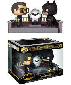 Funko Funko Pops! Pop Movie Moment: Batman 80th - Batman With Light Up Bat Signal