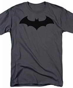 Changes DC Comics - Batman - Bat Logo Charcoal T-Shirt