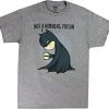 Changes DC Comics - Batman - Not A Morning Person Adult Fitted T-Shirt
