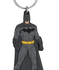 Monogram DC Comics DC - Batman - Soft Touch PVC Key Ring, 3", Multicolor