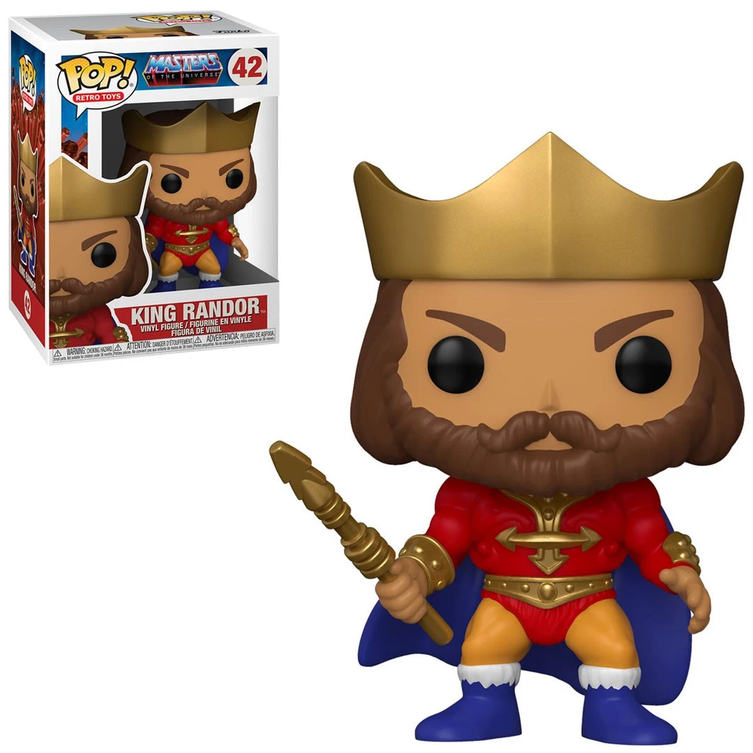 Funko Funko Pops! Masters Of The Universe King Randor Pop! Vinyl Figure 3 Funko Funko Pops! Masters Of The Universe King Randor Pop! Vinyl Figure