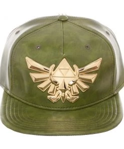 Bioworld The Legend Of Zelda PU Leather Snapback Hat