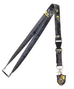 Bioworld Harry Potter Hufflepuff Traits Lanyard Disney