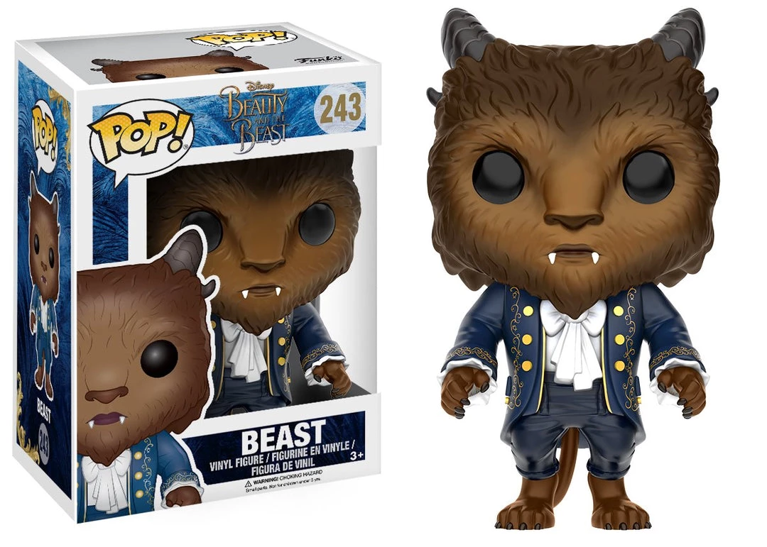 Funko POP Disney: Beauty & The Beast - The Beast Toy Figure Funko Pops! 3 Funko POP Disney: Beauty & The Beast - The Beast Toy Figure Funko Pops!