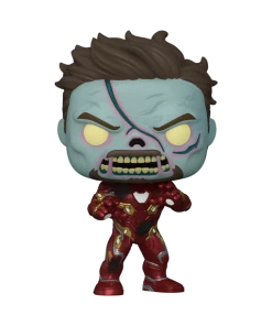 Funko Pop! Marvel: What If S2 - Zombie Iron Man Funko Pops!