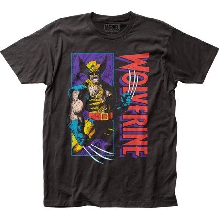 Impact Marvel Comics - Wolverine Shredded Adult Fitted T Shirt 3 Impact Marvel Comics - Wolverine Shredded Adult Fitted T Shirt
