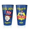 JUST FUNKY Fallout 76 Tricentennial 16-Ounce Pint Glasses (Set Of Two)