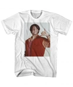 American Classics Movies Bill And Ted Movie Funny Comedy Bill & Ted Hang Ten Adult T-Shirt Tee