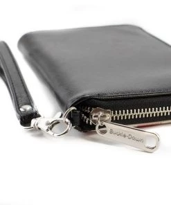 Buckle-Down Mickey Mouse Smiling Face Black And White Women Wallet Disney