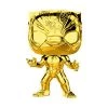 Funko Pop Marvel Studios 10 - Black Panther (Gold Chrome) Collectible Figure