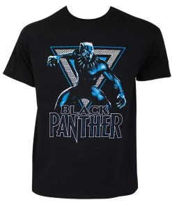 Impact Black Panther Triangle Adult Tee Shirt Marvel