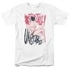 Trevco Dc Comics Harley Quinn Mentally Unstable White T-shirt