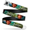 Buckle-Down Bob Ross Smiling Icon Full Color Black White Seatbelt Buckle Belt 2 Buckle-Down Bob Ross Smiling Icon Full Color Black White Seatbelt Buckle Belt