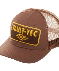 Bioworld Fallout Vault-Tec Brown Adult Trucker Hat Video Games