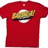 Ripple Junction The Big Bang Theory - TV - Bazinga! Adult Fitted T-shirt TV Series 1 Ripple Junction The Big Bang Theory - TV - Bazinga! Adult Fitted T-shirt TV Series