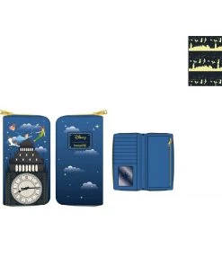 Loungefly Peter Pan Glow-in-the-Dark Tower Zip-Around Wallet