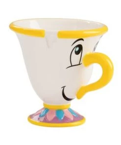 Bioworld Disney Beauty And The Beast Chip Sculpted 8oz. Mug