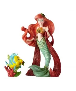 Enesco Disney Showcase The Little Mermaid Holiday Ariel And Flounder