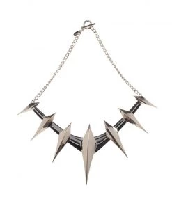 Bioworld Black Panther Spike Cosplay Collar Necklace Disney