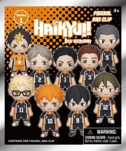 Monogram Haikyuu!! 3D Foam Bag Clip In Blind Bag