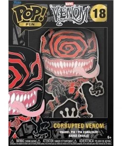 Funko Pop! Pin: Corrupted Venom Large Enamel