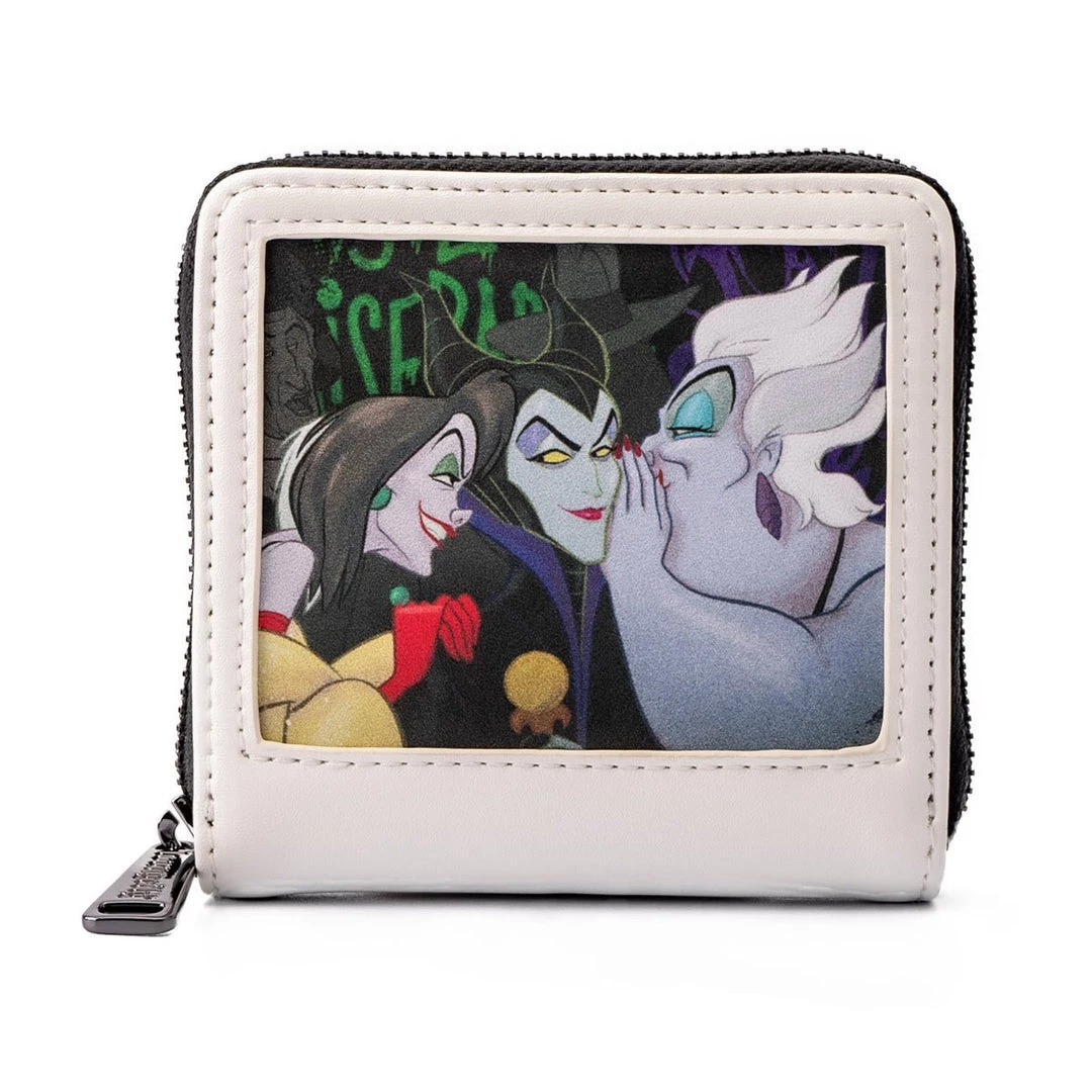 Loungefly Disney Villains Club Zip-Around Wallet 3 Loungefly Disney Villains Club Zip-Around Wallet