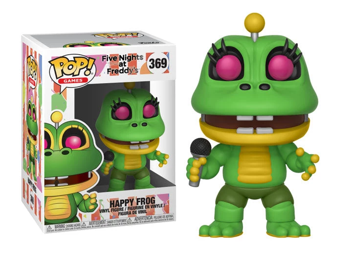Funko Five Nights At Freddy's Pizza Simulator Happy Frog Pop Vinyl Figure 4 Funko Five Nights At Freddy's Pizza Simulator Happy Frog Pop Vinyl Figure