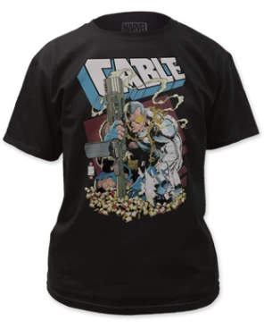 Impact Marvel Deadpool Cable Adult Fitted T-shirt 3 Impact Marvel Deadpool Cable Adult Fitted T-shirt