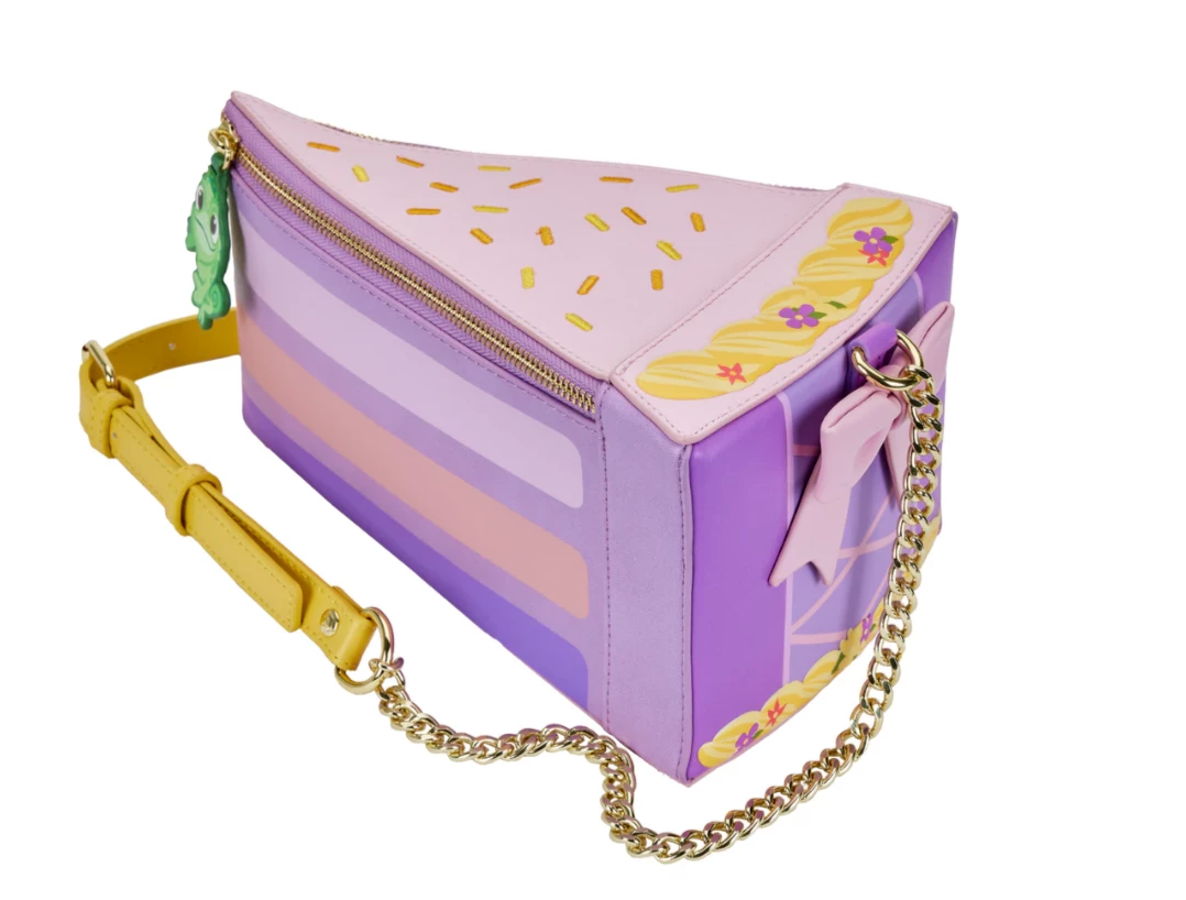 Loungefly Tangled Rapunzel Cake Cosplay Crossbody Bag 3 Loungefly Tangled Rapunzel Cake Cosplay Crossbody Bag