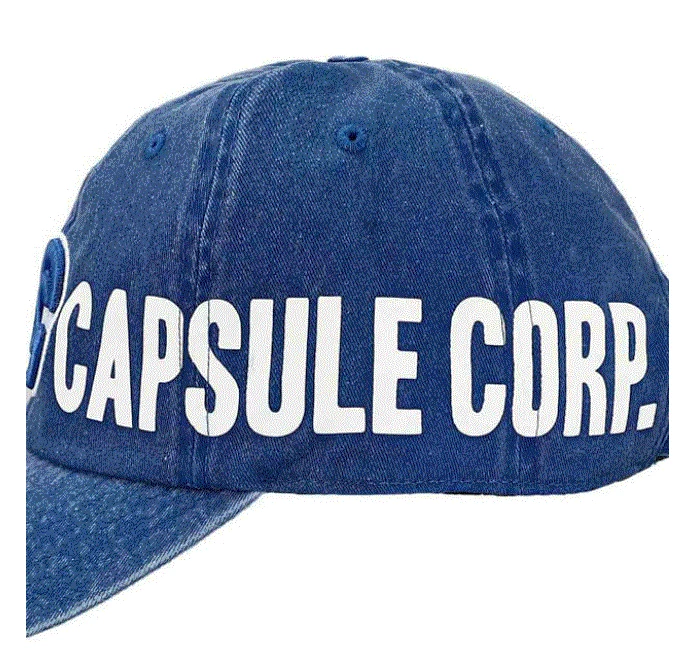 Bioworld Dragon Ball Z Capsule Corp. Side Art Pigment Dye Hat 7 Bioworld Dragon Ball Z Capsule Corp. Side Art Pigment Dye Hat