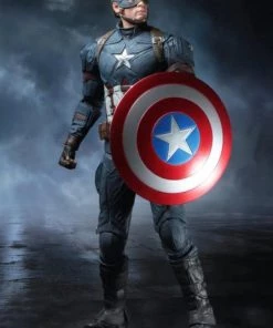 NECA Marvel Captain America: Civil War - Captain America 1/4 Scale Figure