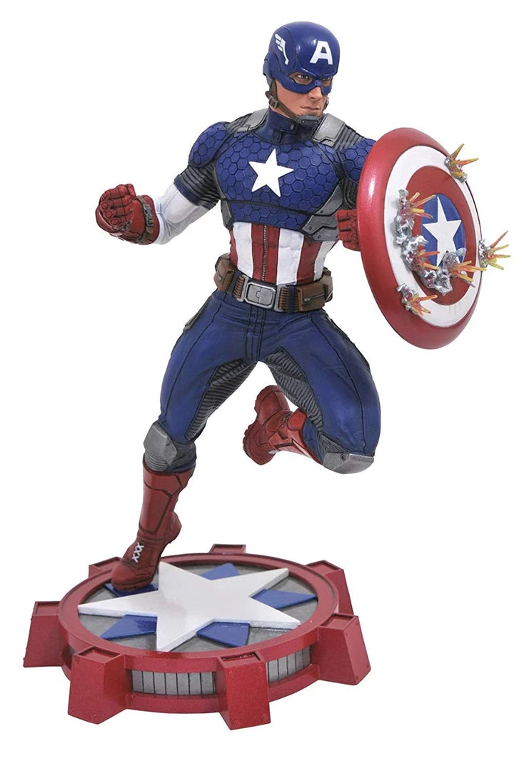 Diamond Marvel Gallery Captain America Figure 3 Diamond Marvel Gallery Captain America Figure