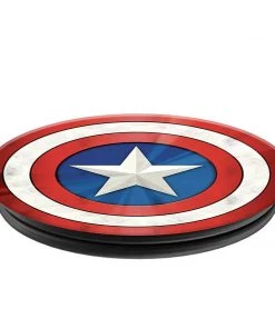 Pop Socket - Marvel Comics - Captain America Logo In Glossy Print