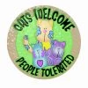 Spoontiques Cats Welcome Stepping Stone Home Decor & Posters 1 Spoontiques Cats Welcome Stepping Stone Home Decor & Posters