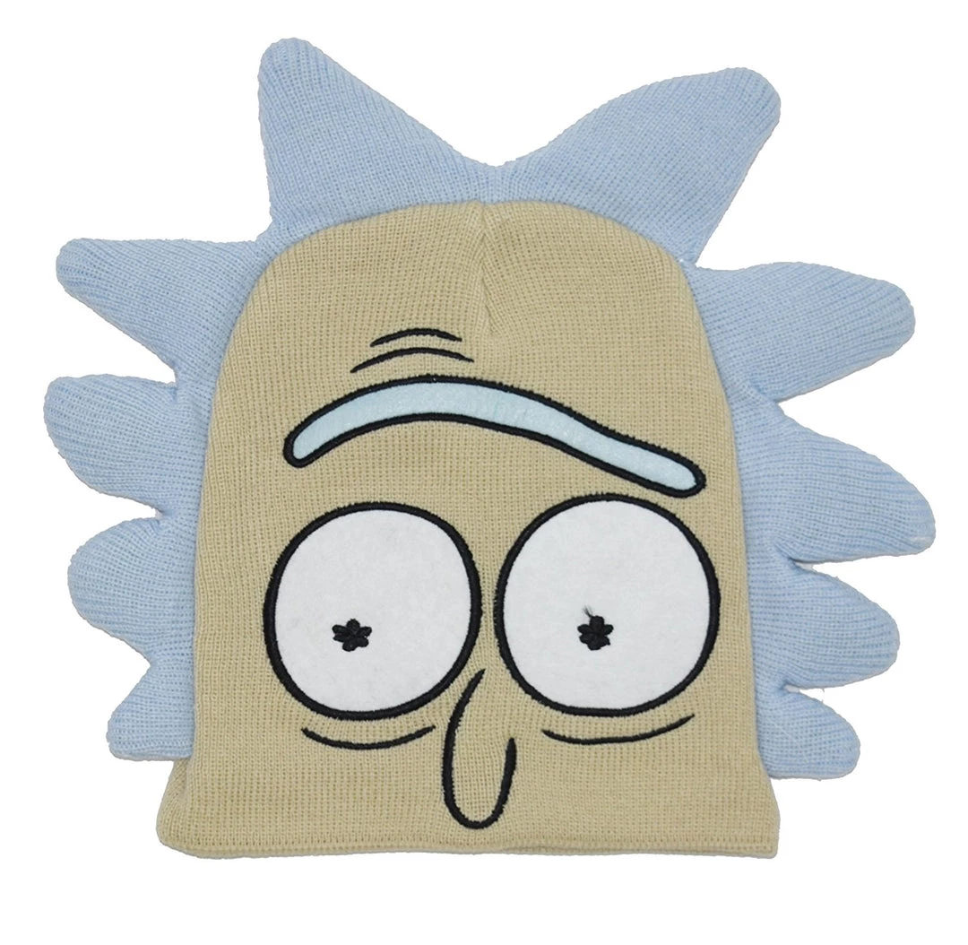 Bioworld Rick And Morty Rick Cosplay Beanie 3 Bioworld Rick And Morty Rick Cosplay Beanie