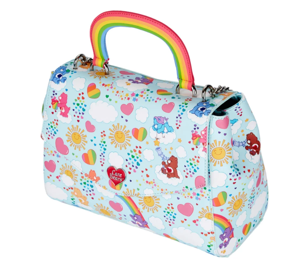 Loungefly Care Bears 40th Anniversary Crossbody Bag 4 Loungefly Care Bears 40th Anniversary Crossbody Bag
