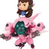 U.C.C. Distributing Video Games Cute But Deadly - Overwatch D.Va With Meka PVC Figure